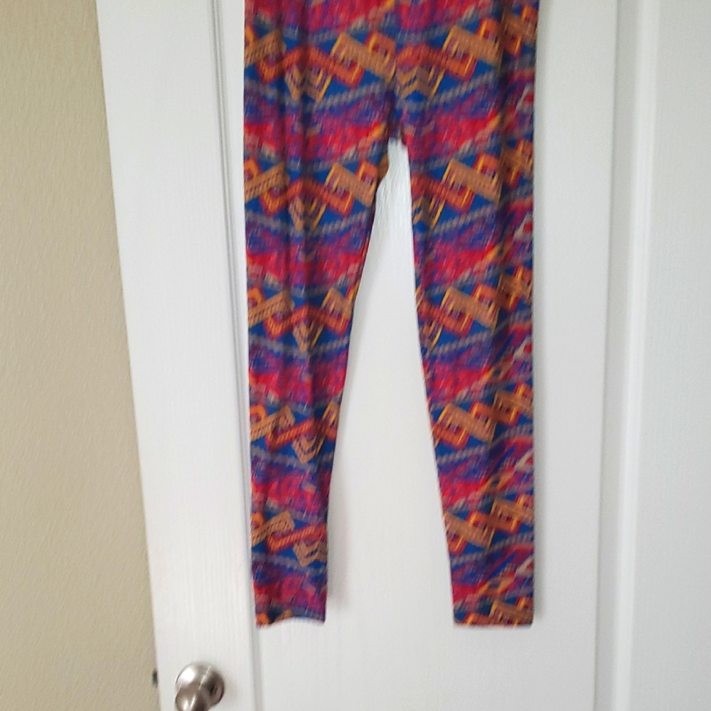 LuLuRoe Vibrant Colorful Legging ONE SIZE